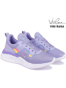 BERSACHE Girls Lace Running Shoes