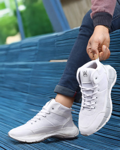Woakers White Casual Sneakers For Men Sneakers For Men