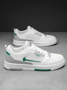MAFLO Men's White Casual Sneakers - Image 5