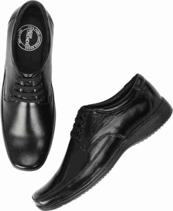 INDIANTRENDS Genuine Leather Police/Army/OfficialOfficer Class Formal Pure Leather Shoes Oxford For Men