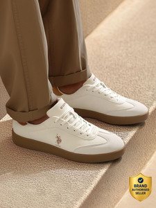 U.S. POLO ASSN. Men's Beige Sneakers - Image 6