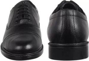 DSF 100% Genuine Leather Black Oxford Shoes Brown Police Shoes Office Shoes Casuals For Men