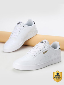 PUMA Shuffle Perf Sneakers For Men White - Image 6