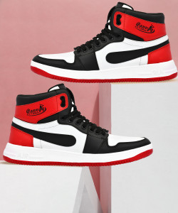 OZJI Lace-Ups Ankle Sports Shoes Basketball Sneakers Sneakers For Men