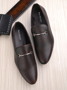 SAN FRISSCO Synthetic Leather Slip-On Slip On For Men