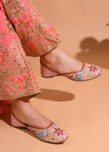 jm looks Stylish Traditional Punjabi Jutti for Women Jutis For Women