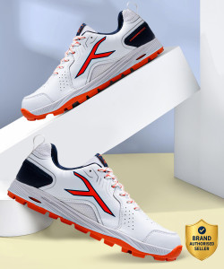 Hundred Pitch Force Cricket Shoes White - Image 6