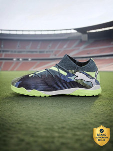PUMA Future 7 Match TT Gray Football Shoes For Men - Image 6