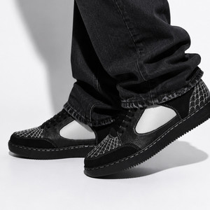 Nawfals Black Spidy Limited Edition Sneakers - Image 6