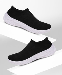 SUKUN socks Knitting Black Casual Sport Shoe Casuals For Men