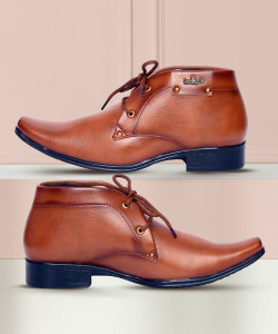 aadi Synthetic Leather |Lightweight|Comfort|Summer|Trendy|Walking|Outdoor|Daily Use Lace Up For Men