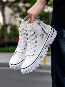 Robbie jones Casual Sneakers Canvas High Top Boots For Boys And Men Sneakers For Men