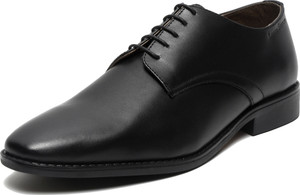 LOUIS STITCH Black Italian Leather Formal Derby Lace Ups for Men (RXPLJB) UK 7 Derby For Men