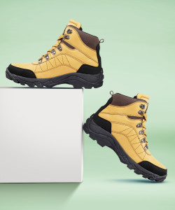 bacca bucci Mens Snow Boots | SPRITE High Top Boots for Men Boots For Men