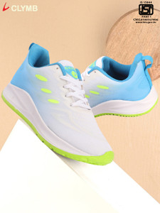 CLYMB Fuse 4 White Green Walking/Outdoor/Gym & Traning Outdoors For Men