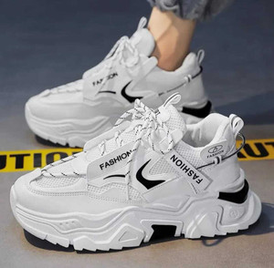 LAXYASH WHITE SHOES PREMIUM QUALITY SNEAKERS Sneakers For Unisex