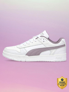 PUMA Court Shatter Low Sneakers For Men White - Image 6