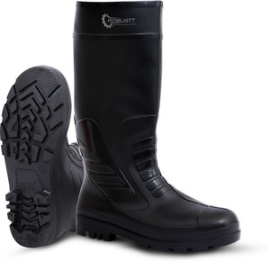 Robustt PVC,Puncture & Tear Resistant,Lightweight,Super Safety Gumboot Boots For Men