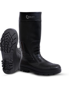 Robustt PVC,Puncture & Tear Resistant,Lightweight,Super Safety Gumboot Boots For Men