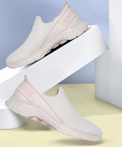 Skechers GO WALK 7 - MIA Natural Pink Walking Walking Shoes For