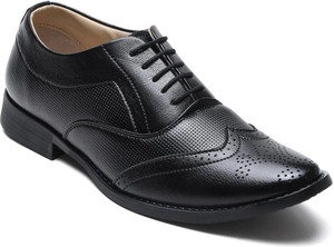 Club Style BROGUE_BLACK Casuals For Men