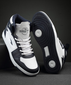 asian Comfy Mid-Top Casual Chunky Streetwear Fashion High Tops For Men