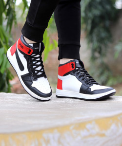 aadi Synthetic Leather |Lightweight|Comfort|Summer|Trendy|Walking|Outdoor|Daily Use High Tops For Men