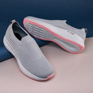 CAMPUS ANNIE Women's Casual Shoes | Sock-Like Fit | Integrated FoamLite Tech | Slip On Walking Shoes For Women