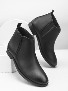 Roadster Comfortable Synthetic Leather Boots For Men