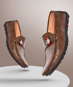 Umax Latest Collection of Trendy|Stylish Casual Synthetic Leather Loafers For Men