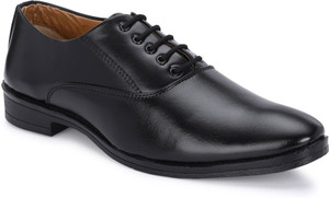 KATENIA Men's Black Formal Derby Shoes - Image 6