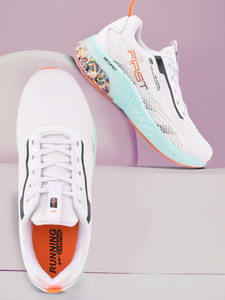 CAMPUS FIRST 's Sports | PU Foam Comfort & Ball-Tech Support | Lace-Up Running Shoes For Men