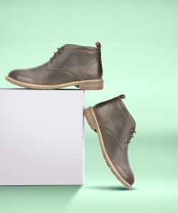 HUSH PUPPIES APOLLO MID CUT Boots For Men Buy Brown Color HUSH