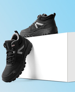 ADVENTRA SPORTS Mid Ankle Hiking Shoes for Men – Outdoor Trekking & Mountain Use Outdoors For Men