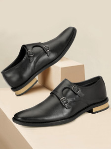 Summar By KAIRO SHOES Rich Quality|100 % Genuine Leather Monk Strap For Men