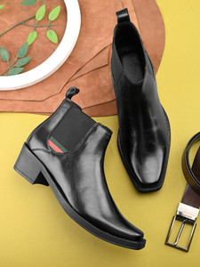 PROVOGUE Men's Height Increasing Chelsea Boots Boots For Men
