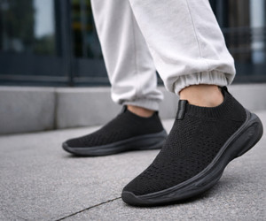 Kraasa Premium Trial Slip On Running Shoes For Men