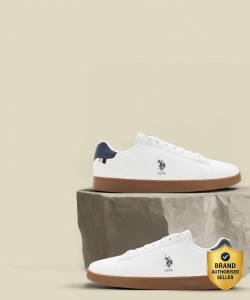 U.S. POLO ASSN. Rheede White Men's Sneakers - Image 6