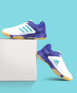 adidas gazelle silver green womens Adidas Badminton Shoes – NZBC main image 1