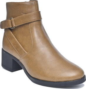 ALLEVIATER Stylish Casual Ankle Length Boots For Women