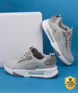 JQR SIGNATURE Sneakers for Men, Gray - Image 6