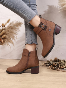 Roadster Women’s Fashion Chelsea Boots | Matte Upper | Comfortable Ankle-Length Boots Boots For Women