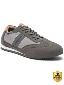 LOUIS STITCH Play Mens Grey All Day Wear Casual Colorblocked Sneakers (SNK-ELGY) UK 10 Sneakers For Men