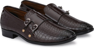 G L Trend Party Wear Loafer Monk Shoe Monk Strap For Men