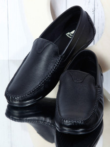 iD Round Toe Formal Shoes Loafers For Men