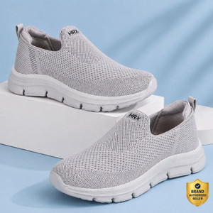 HRX by Hrithik Roshan HRX Running Shoes for Men (Grey, 6) - Image 1