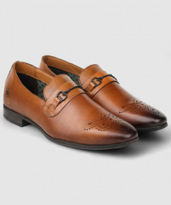 LEE COOPER Leather Slip-On Lightweight Comfort Trendy Premium Office/Party Slip On For Men