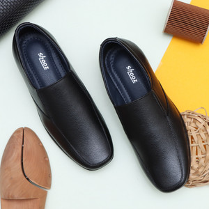 Shooz Synthetic Leather Formal Moccasin Shoes Slip On For Men