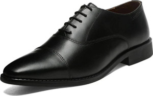 LOUIS STITCH Jet Black Italian Leather Formal Derby Lace Ups for Men (RXCTJB) UK 7 Derby For Men