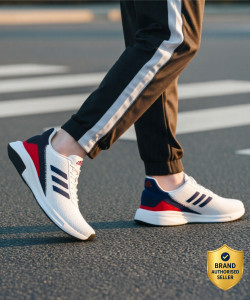 Adidas Runesy M Men's Running Shoes White - Image 6